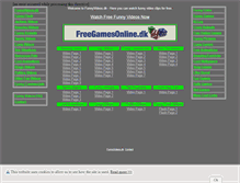 Tablet Screenshot of funnyvideos.dk